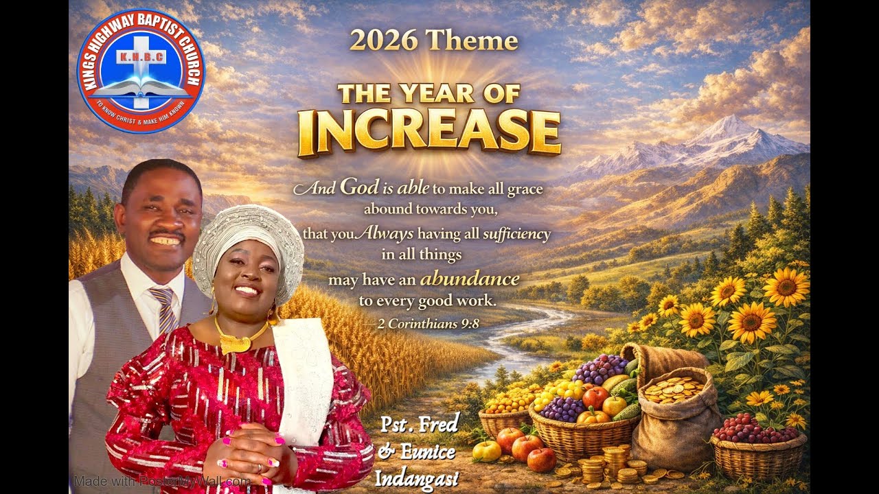 1ST SUNDAY SERVICE //  11TH JAN 2026 // THANK YOU FOR JOINING.
