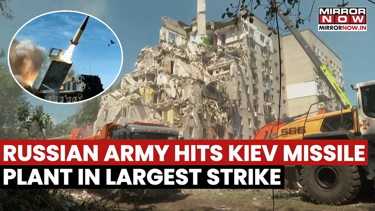 KYIV UNDER FIRE! Russia Launches Massive Retaliatory Strike on Missile Guidance Plant