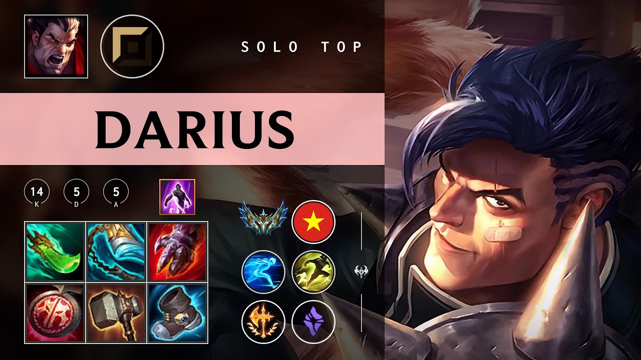 Darius Top vs Zed - VN Challenger Patch 26.05