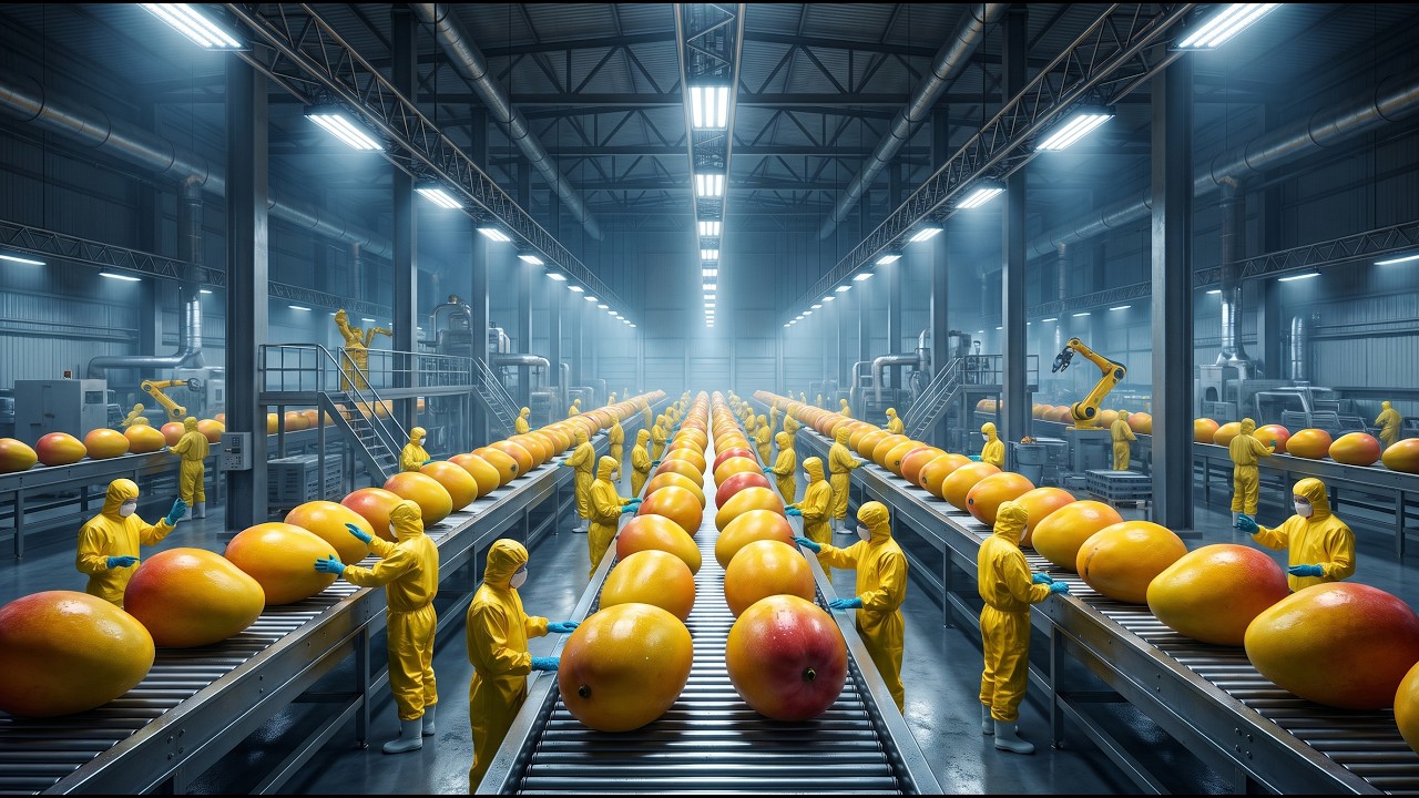 How Mango Pulp Is Really Made &mdash; Farm to Factory