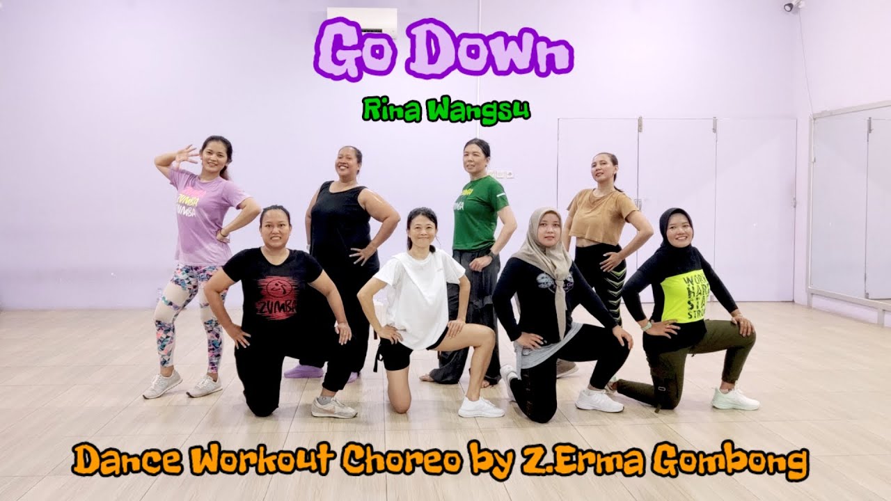 Тренировка Go Down Dance - Рина Вангсу - Хореография З. Эрмы Гомбонг