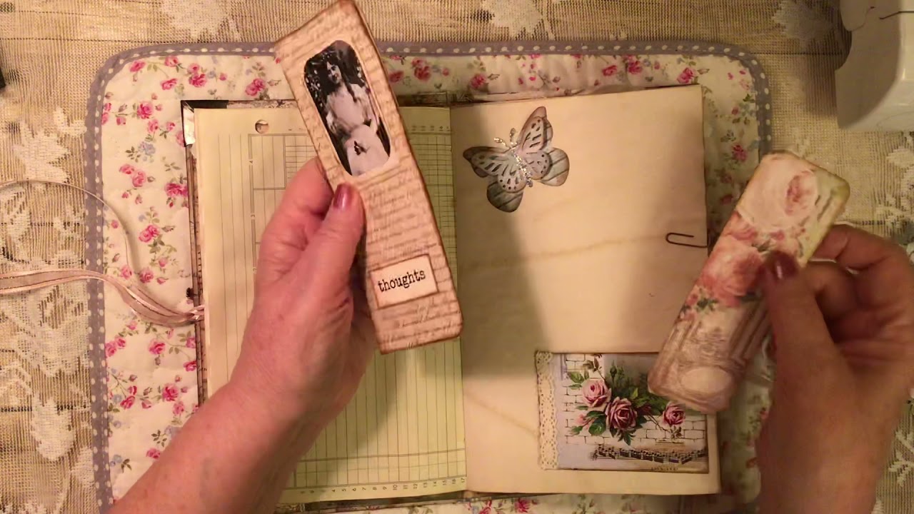 Vintage Style Ladies Journal