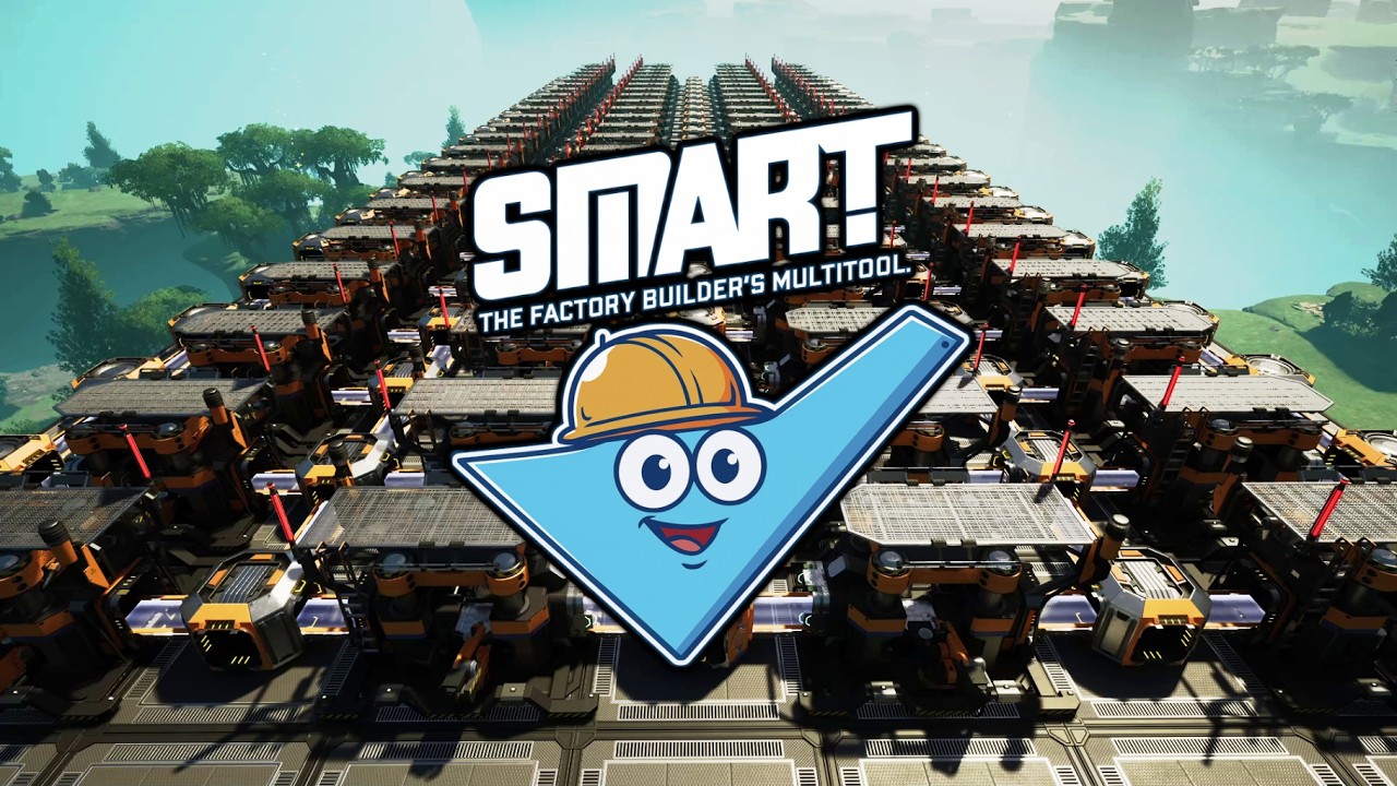 BUILD MASSIVE FACTORIES FAST - Smart Mod - Satisfactory