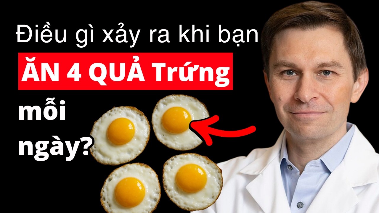 99% người không ngờ ĂN 4 QUẢ trứng mỗi ngày lại thế này? Giáo sư David Sinclair