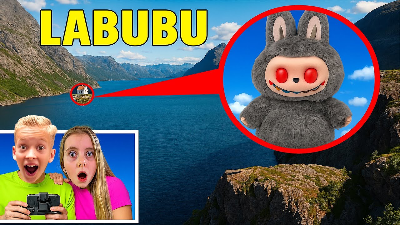 🕹️ Am GĂSIT cu DRONA 🏚️ Casa BÂNTUITĂ a lui LABUBU în VIAȚA REALĂ 😱