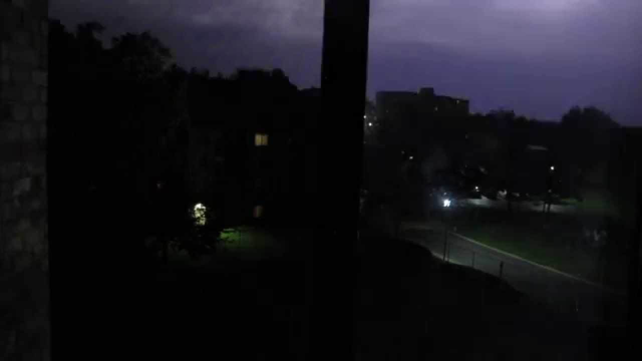 The Best Thunderstorm EVER! from my window