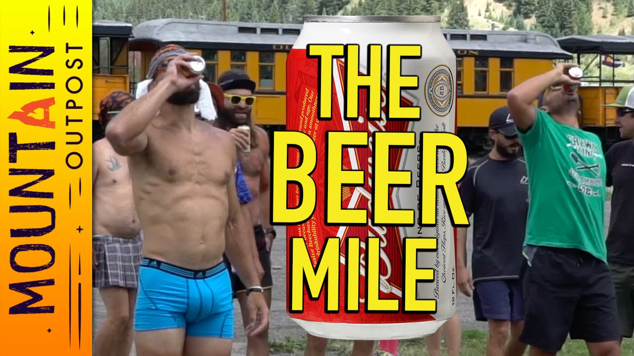 THE BEER MILE