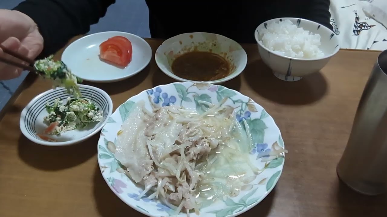 食欲が落ちてる？ゆうじろうの今日の晩ごはん