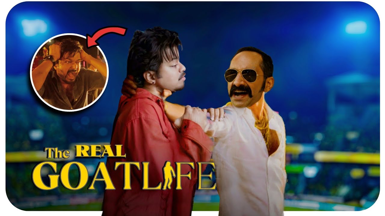 GOAT × Aavesham 😂 | Funny Fight Edit | Comedy video