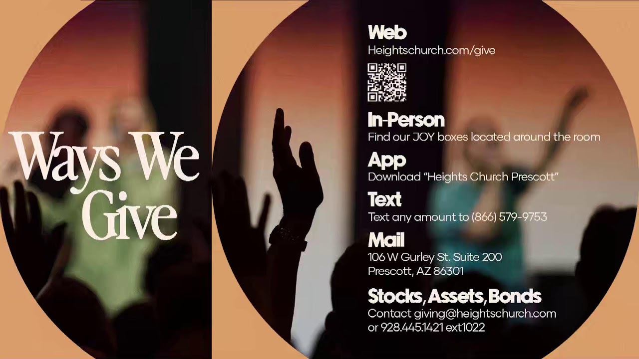 Join Us Live | Heights Church |  03/15/2026