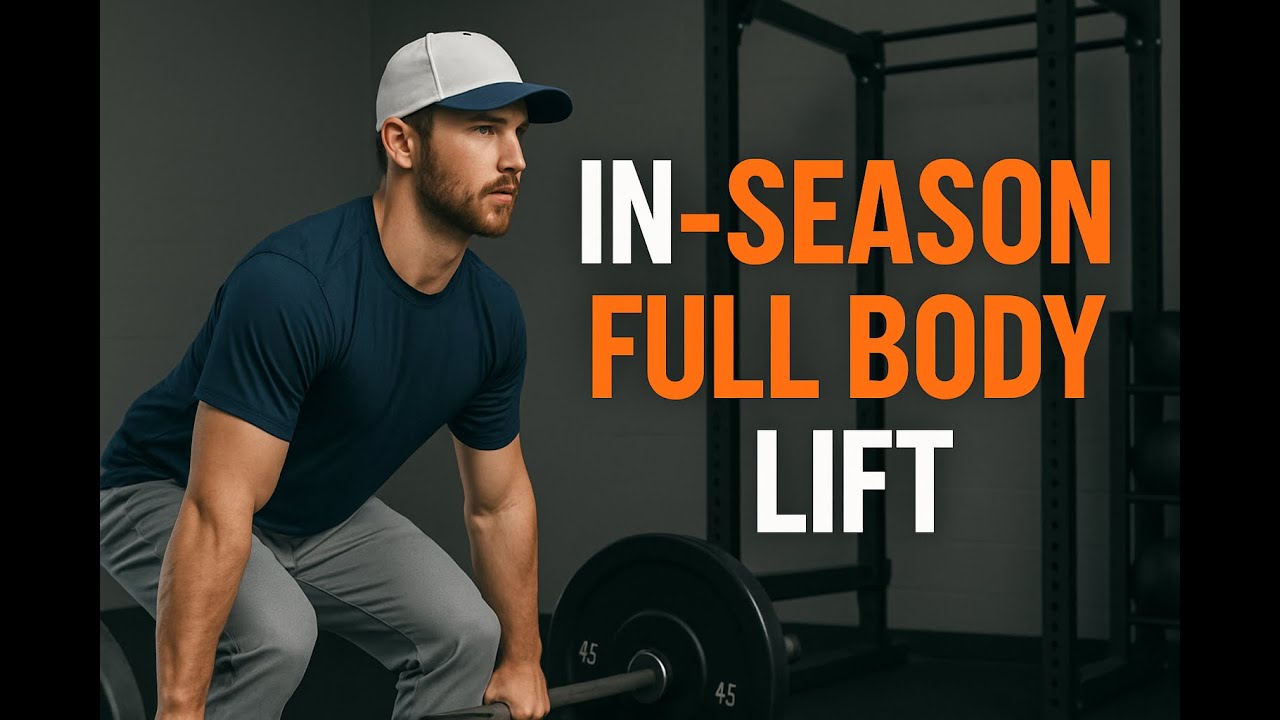 In-Season Full Body Lift For Baseball Players