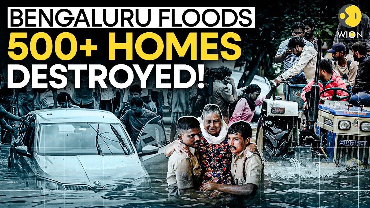 Bengaluru Rains LIVE: Bengaluru Floods! Multiple Deaths! 500+ Homes Destroyed | Karnataka Flood LIVE
