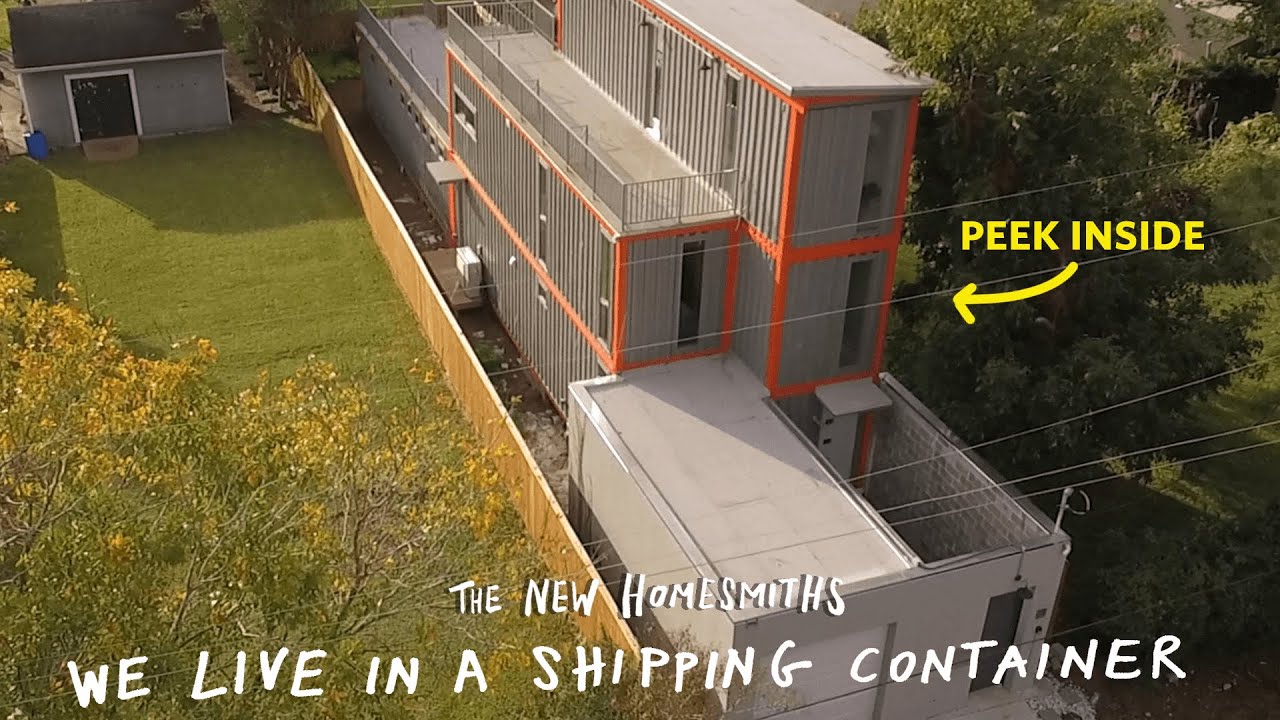 We Live In A Shipping Container | The New Homesmiths | Apartment Therapy