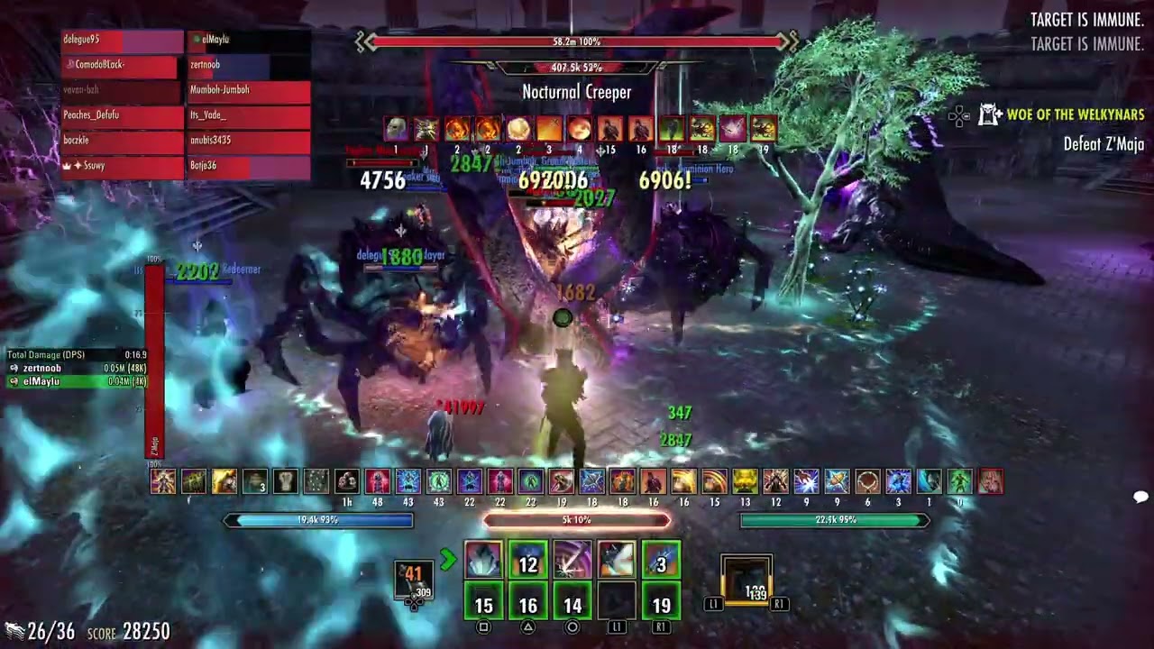 ESO vCR +0 Speedrun with pugs | Pure Class DK Tank