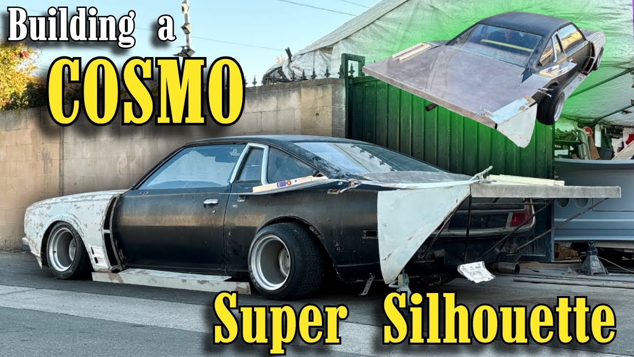 Начинаем сборку Mazda Cosmo Super Silhouette!