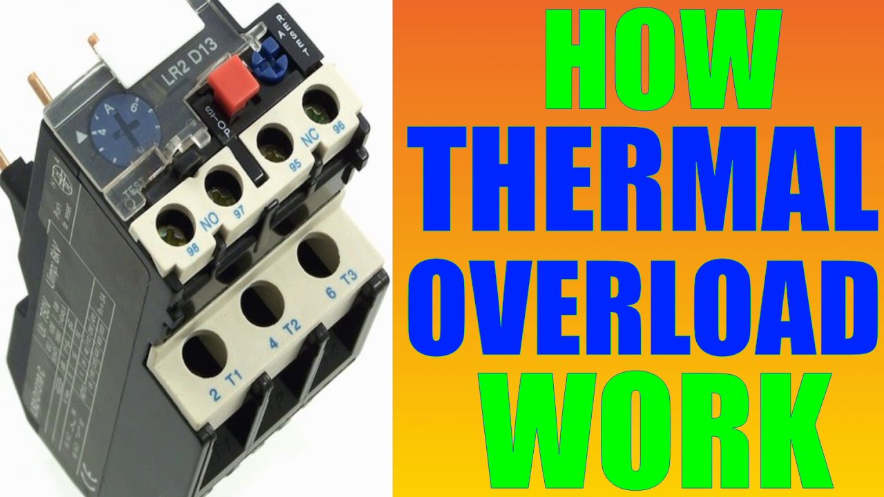 How thermal overload relay work|ELECTRECA