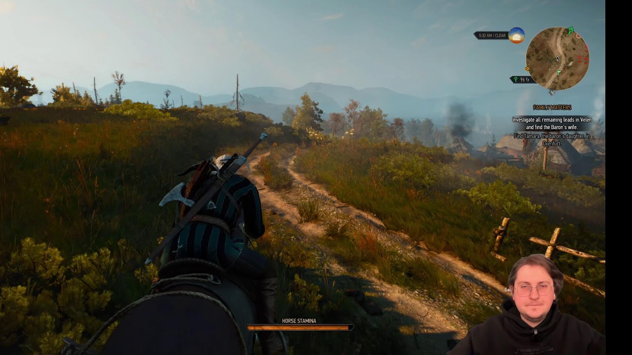 Играю в Ведьмака 3