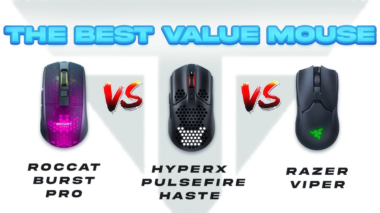 Top 3 BEST VALUE Gaming Mice Of 2021 So Far!