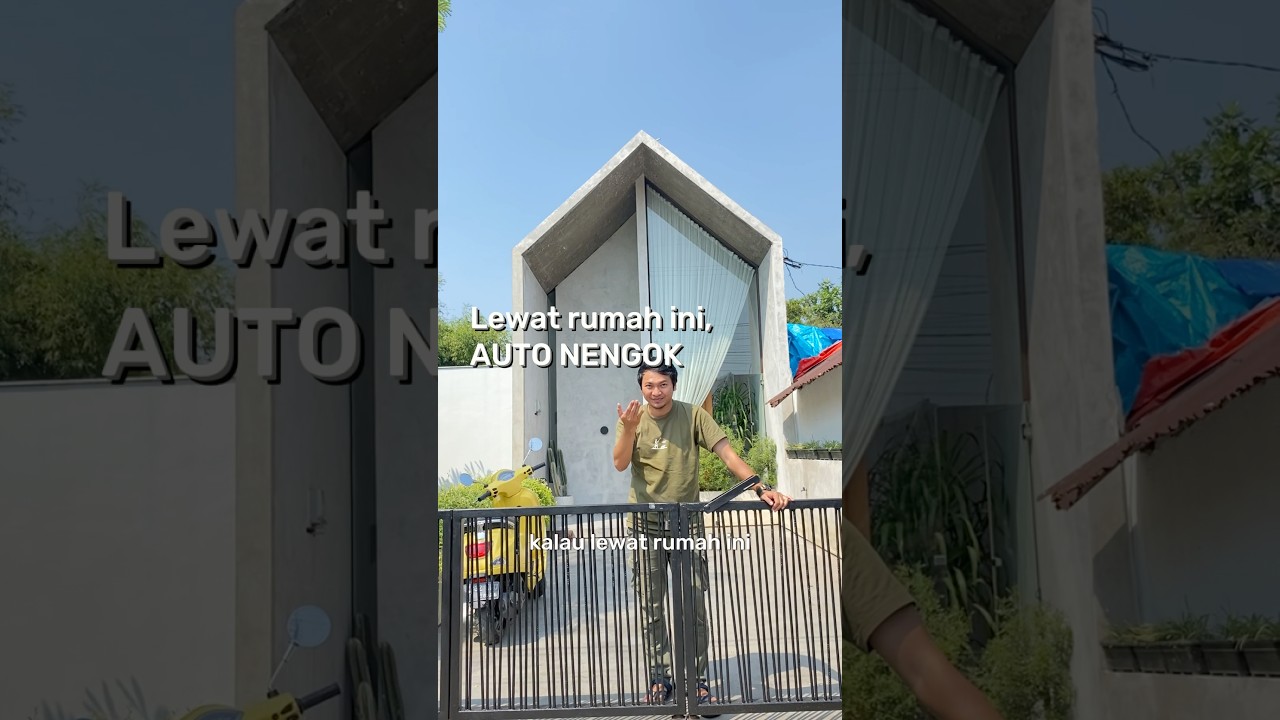 Rumah Unik Ini Bikin Salfok 