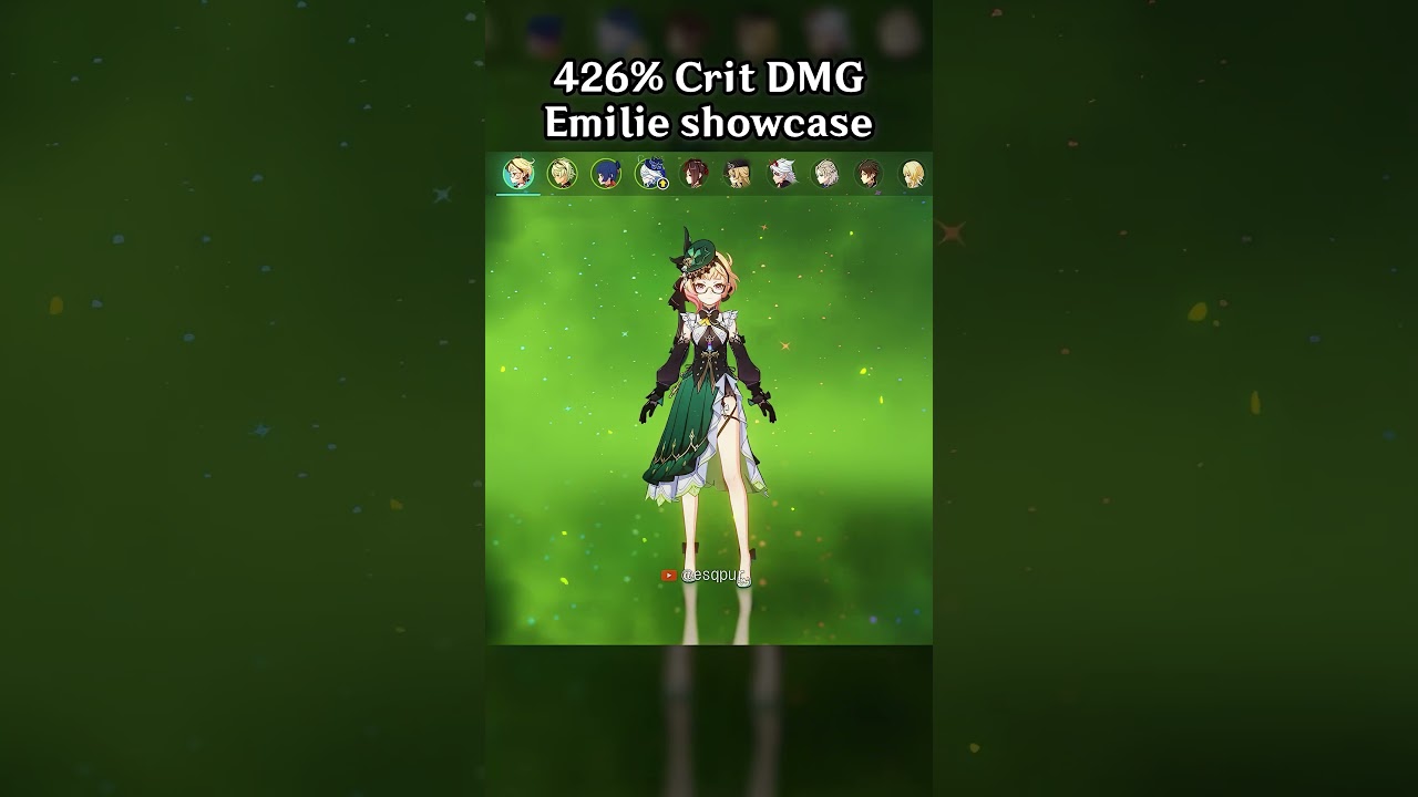426% Crit DMG Emilie Showcase