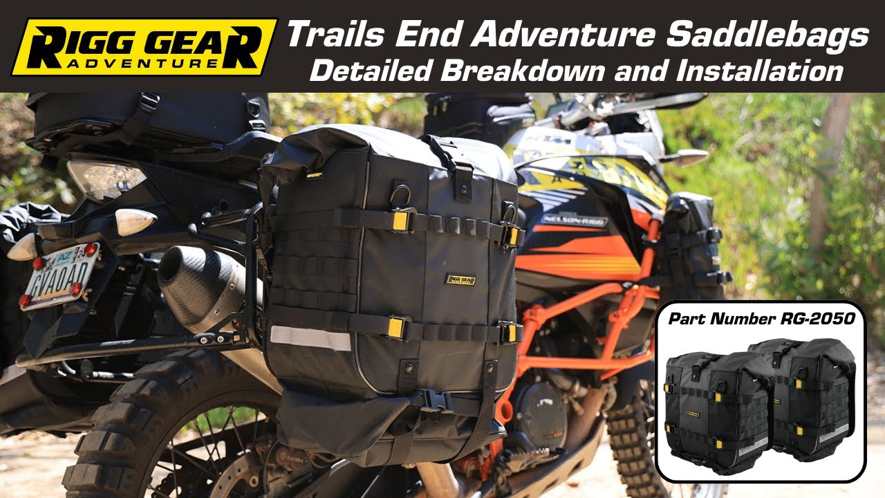 НОВИНКА! Сумки-седла Trails End Adventure RG-2050 от @Nelsonriggusa