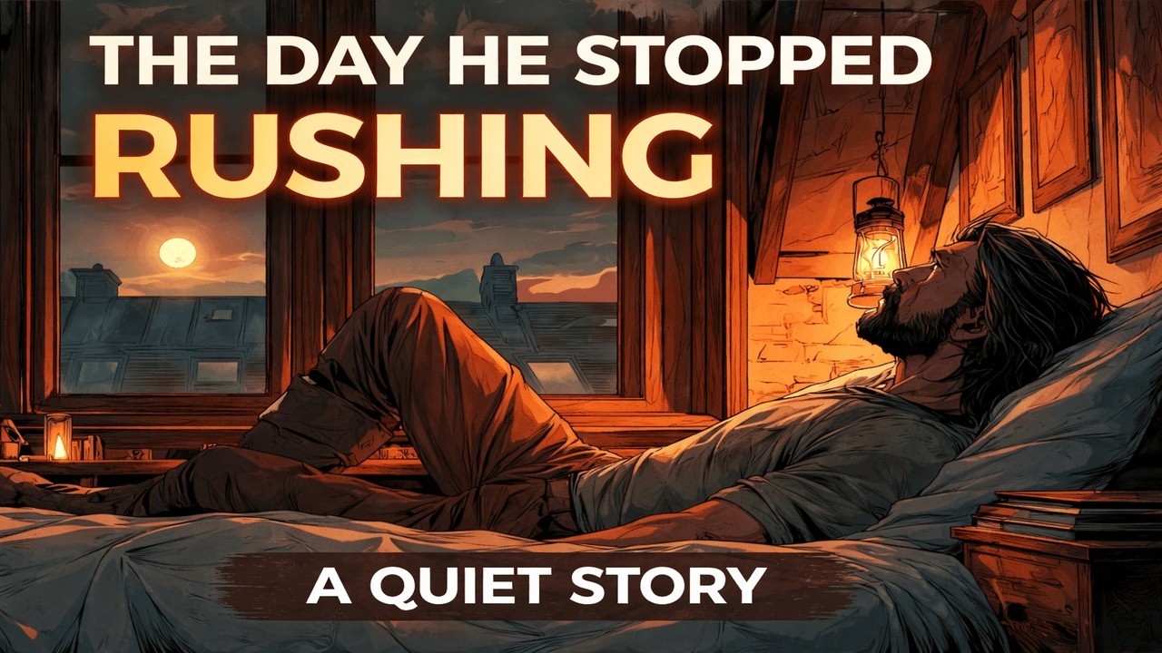 The Day He Stopped Rushing | A Quiet Story About Timing, Growth & Inner Peace