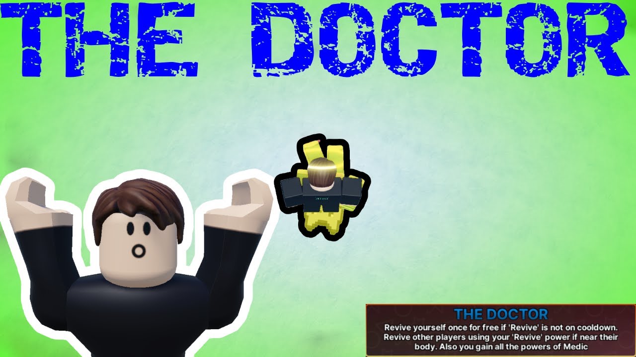 THE DOCTOR POWER IS OP IF YOU HAVE FRIENDS IN INK GAME | Roblox
