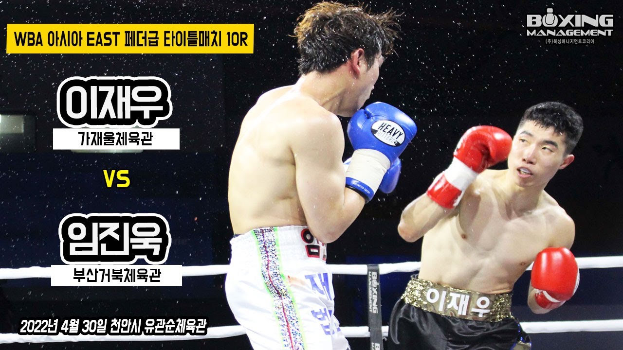 7승(6KO) 하드펀처 이재우 무서운 기량으로 아시아 챔피언 등극 vs 전 한국챔피언 임진욱 / Jae Woo Lee vs Jin Wook Lim - WBA Asia