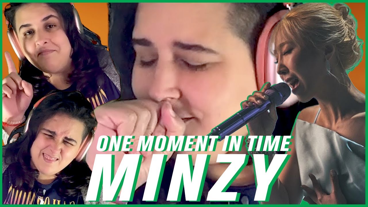 REACTING TO MINZY One Moment In Time Cover MV ❤️‍🔥 I'm crying, are you crying? OG Blackjack Reaction