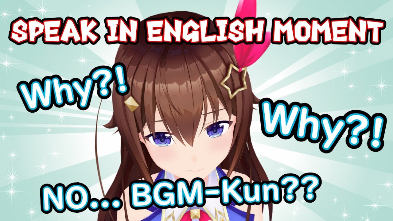 NO BGM-Kun???  Speak in English Moment Tokino sora【 Hololive ▷ Eng sub】