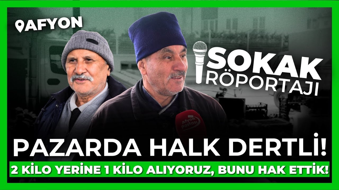 Pazarda halk dertli: &ldquo;İki kilo yerine artık bir kilo alıyoruz, hak ettik bunu!&rdquo;