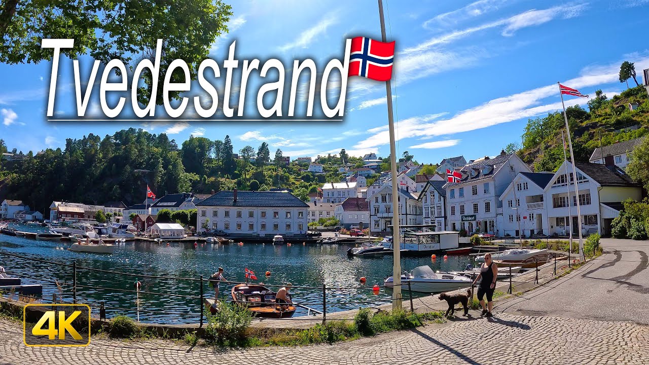 Hidden Beauty of Southern Norway 🇳🇴 | Country Road Drive from Larvik to Tvedestrand