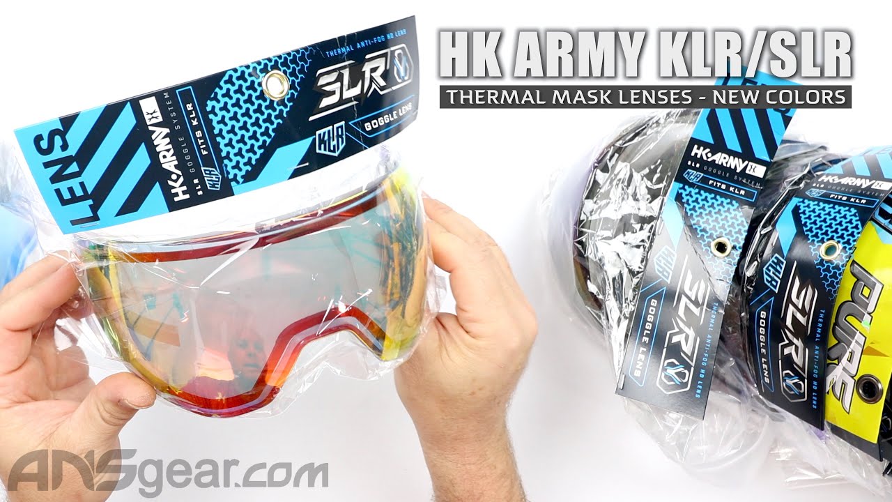 HK Army KLR/SLR Thermal Mask Lens - New Colors