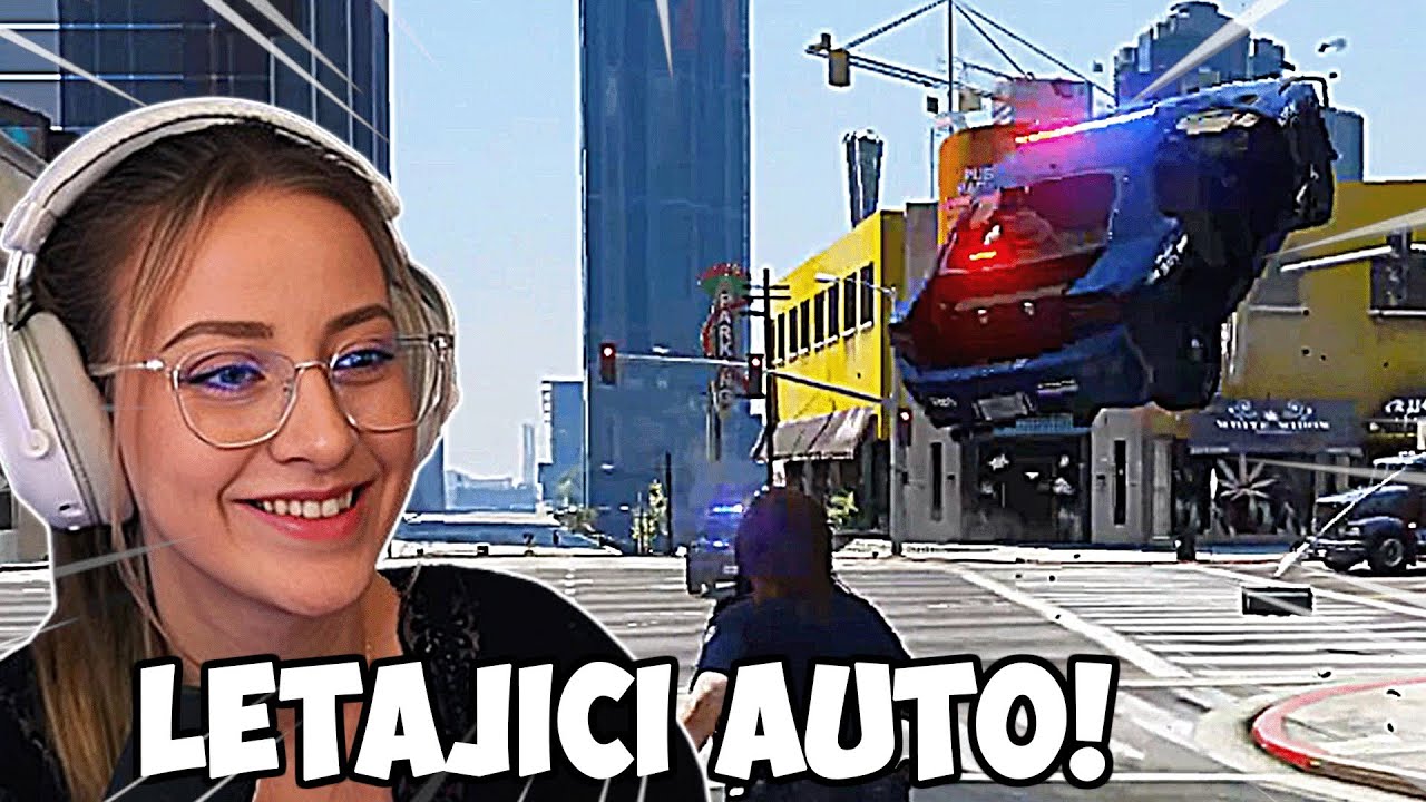 LÉTAJÍCÍ AUTO! | Emma Dixon #4 | GenK GTA Roleplay