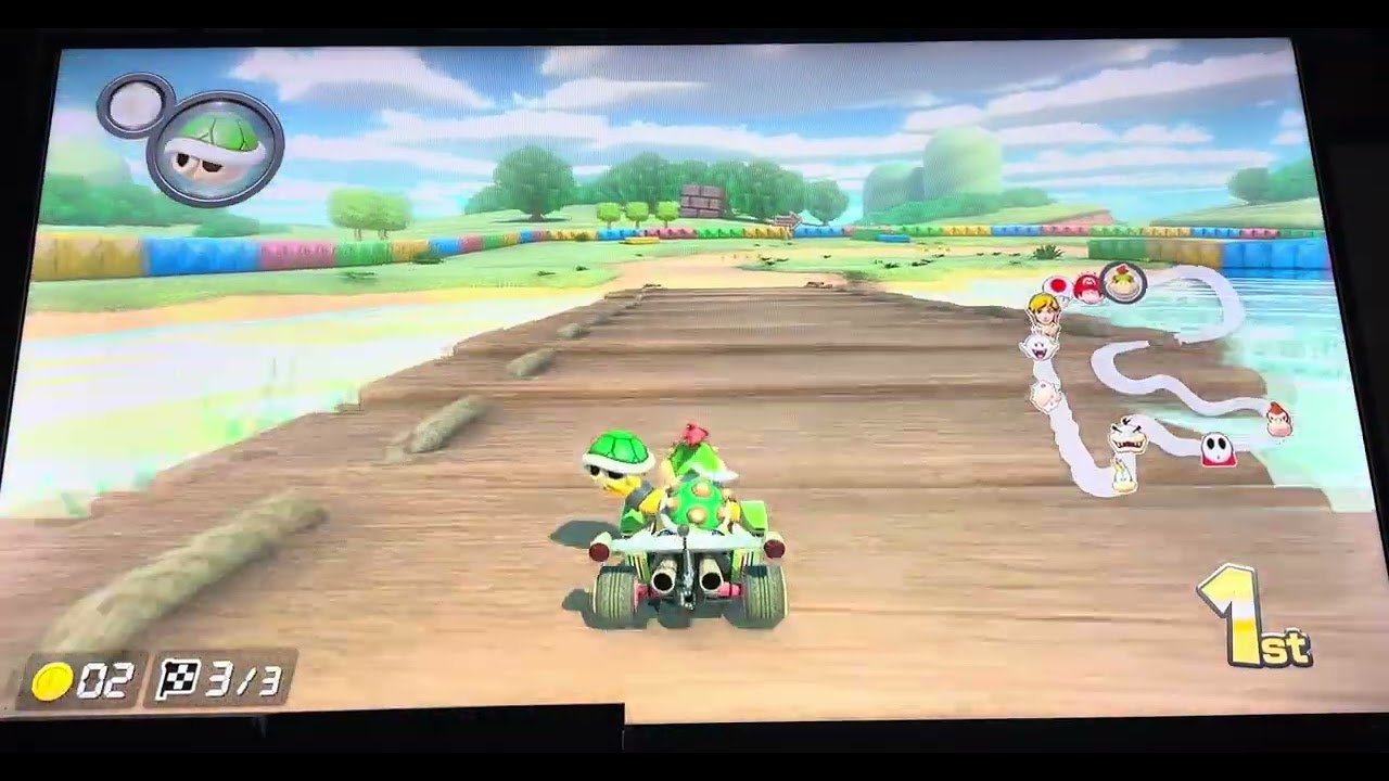 Mario Kart 8 Deluxe Gameplay Banana Cup Nintendo Switch Oled
