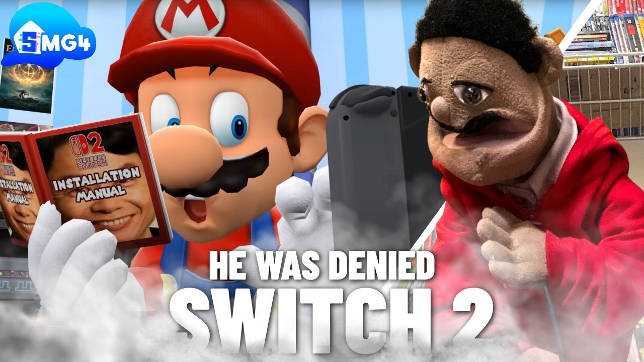 SMG4: He Was Denied Switch 2 Reaction (Puppet Reaction)