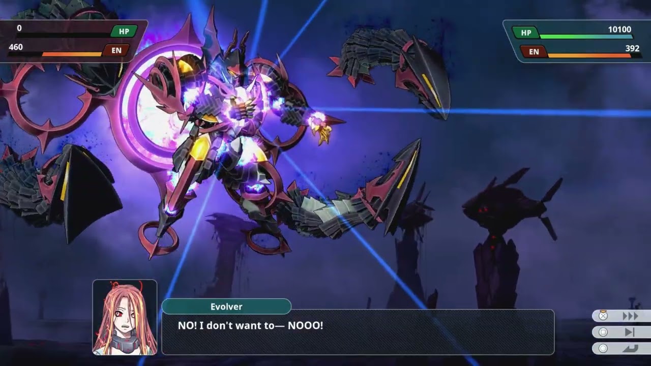Super Robot Taisen Y ~Izana no Orochi shotdown animation~
