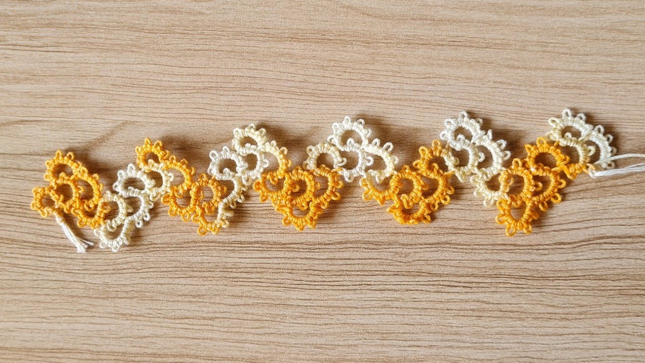 Easy Shuttle Tatting Lace.