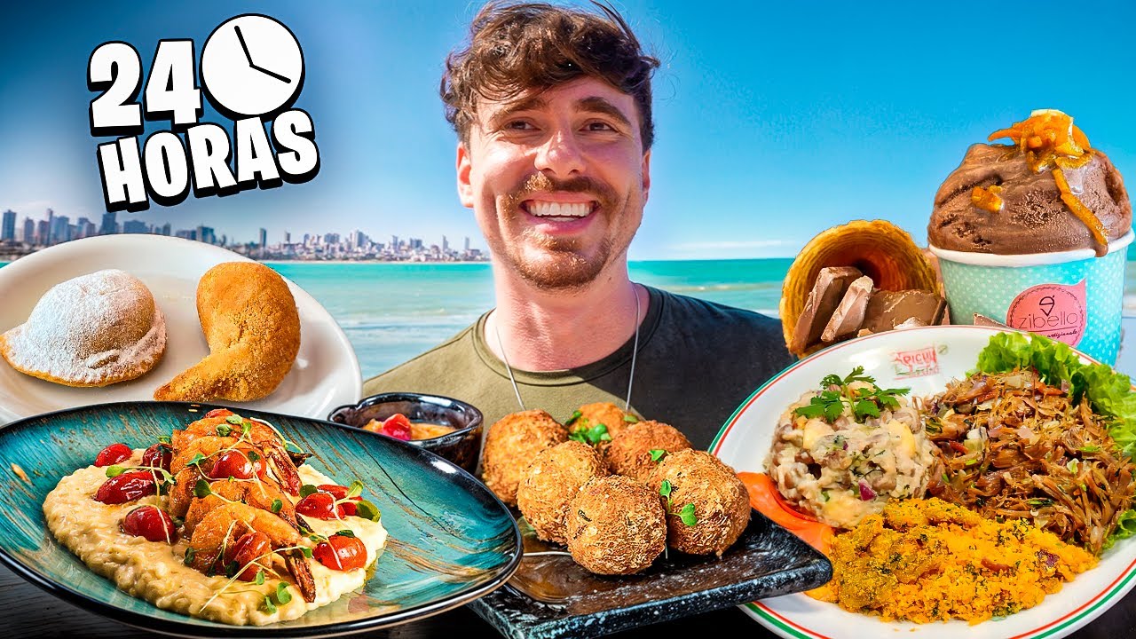24 HORAS COMENDO EM JOÃO PESSOA/PB I Ep.16/27