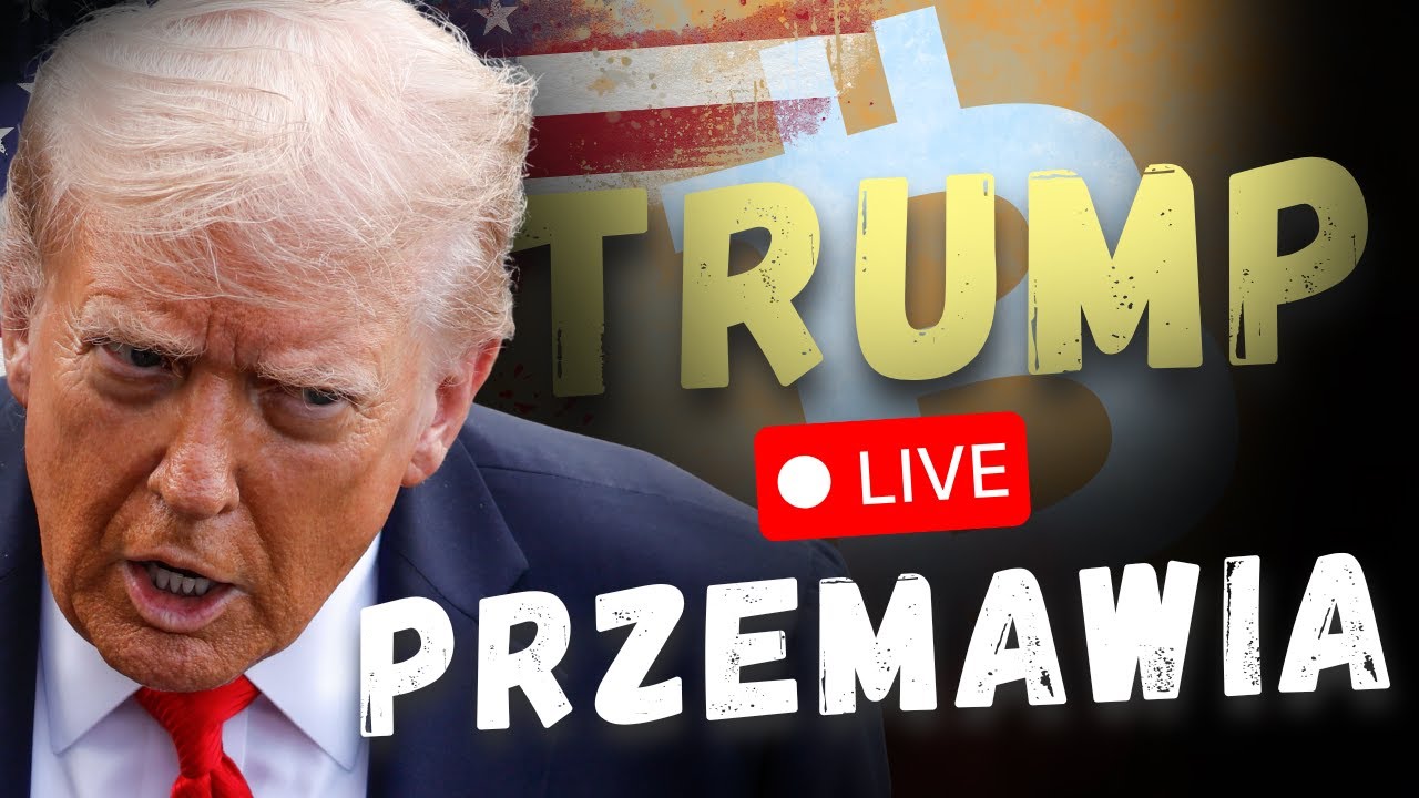 Trump przemawia na żywo! Spadki czy wzrosty? Bitcoin spekulacja!