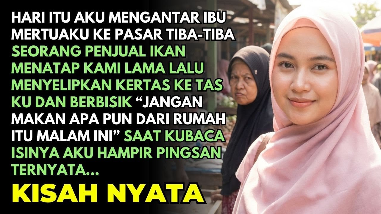 Penjual Ikan Berbisik: Jangan Makan di Rumah Itu! 1 Jam Kemudian Aku Hampir Mati…