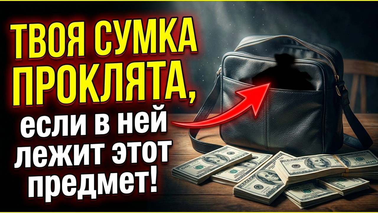 Твоя сумка проклята, если этот предмет лежит внутри годами! Проверь содержимое прямо сейчас