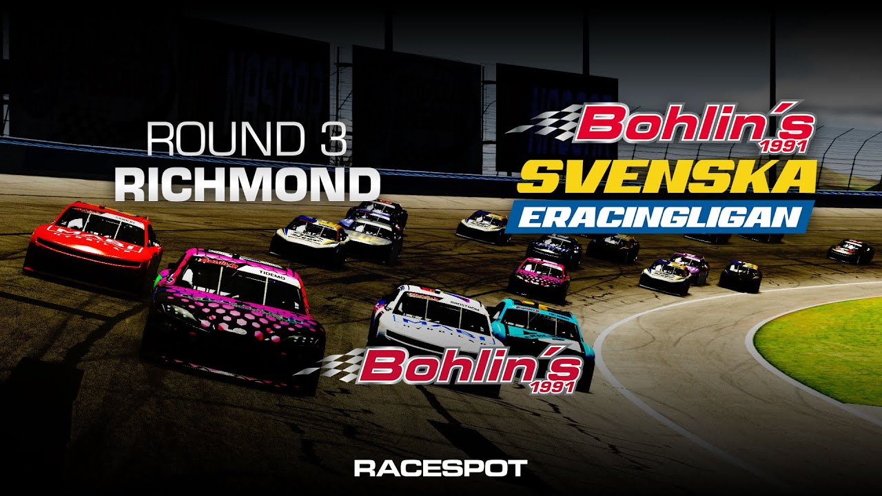 Bohlin's Svenska Eracingligan on iRacing | Oval Series | Additon 250 - Round 3 at Richmond