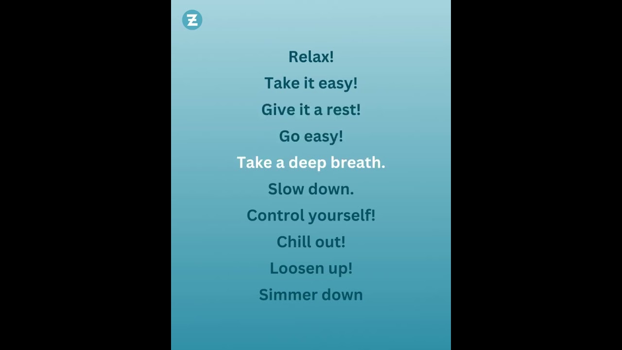 Stop Saying "Calm Down"! 10 Better Ways to Sound Fluent in English 