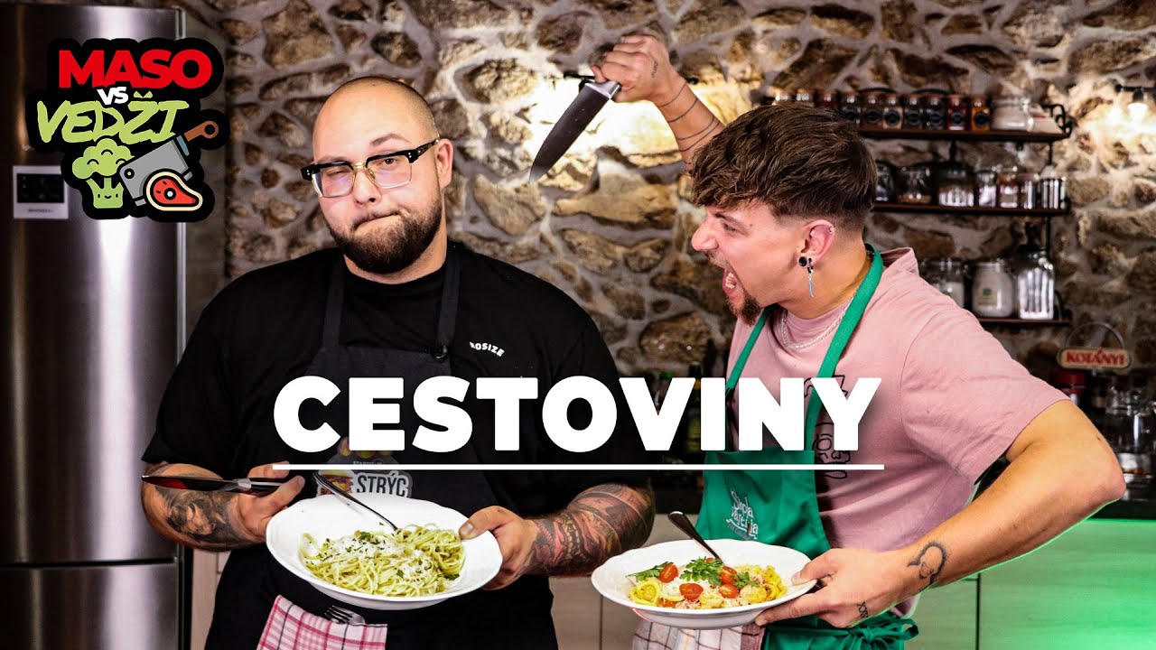 MASO VS VEDŽI: Letné krevetové cestoviny podľa Strýca Filipa a tradičné Aglio Olio podľa Kevina