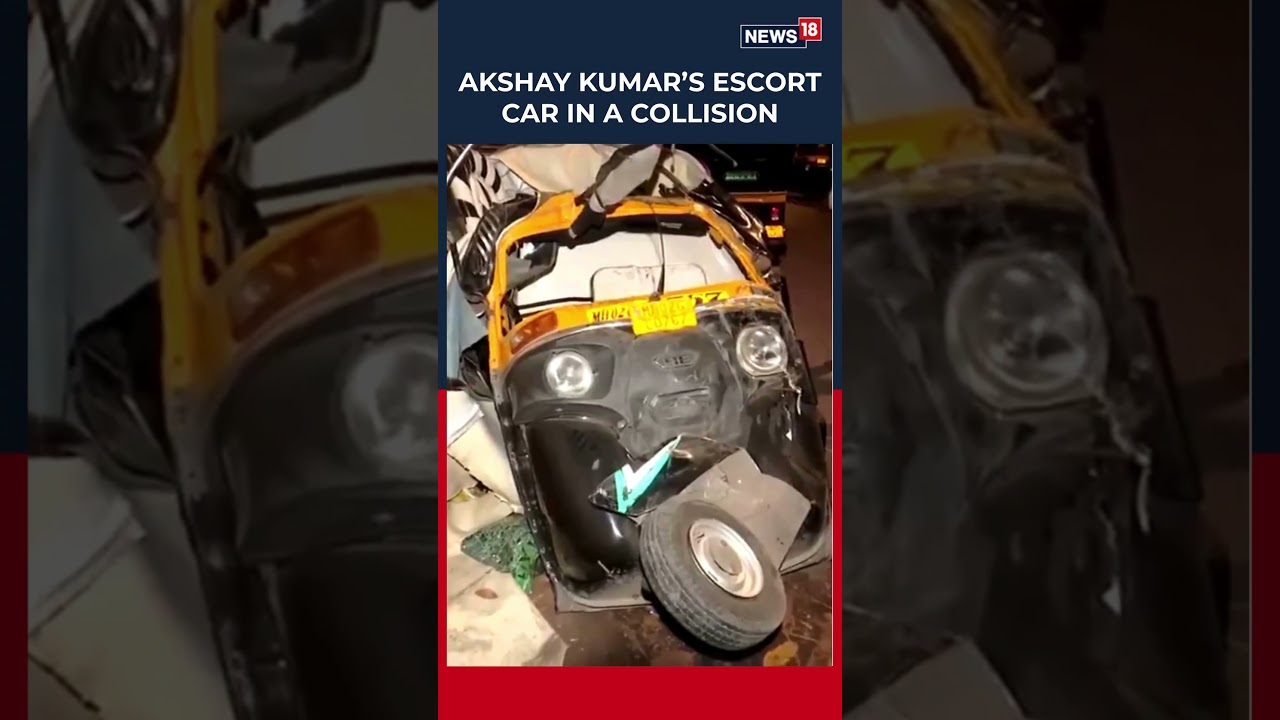 Akshay Kumar’s Convoy Vehicle Was Involved In A Road Accident In Mumbai’s Juhu N18S