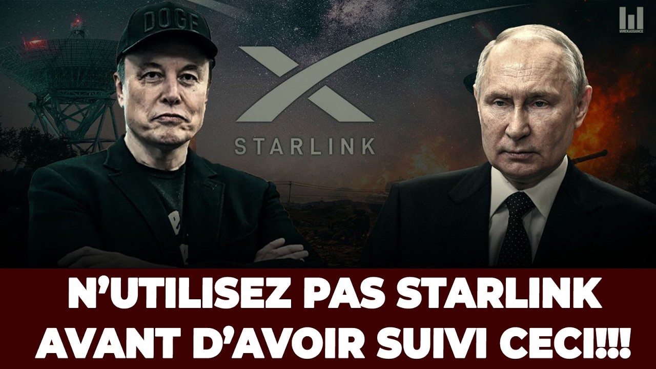 LA RUSSIE RÉVÈLE POURQUOI STARLINK EST DANGEREUX POUR L’AFRIQUE