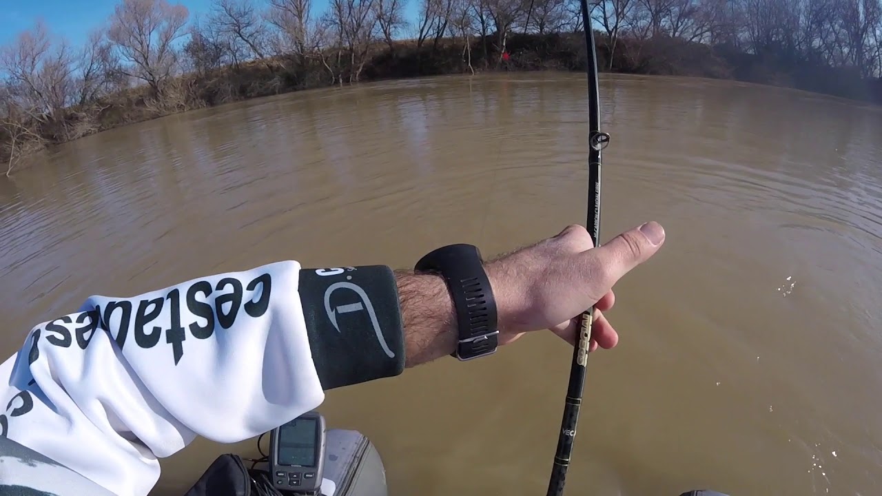 Pesca de siluro desde pato Catfish Clonk