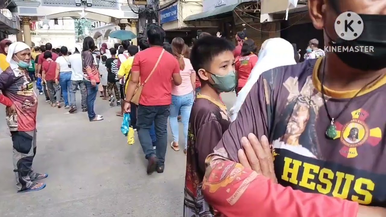 #TRASLACION 2023 QUAIPO CHURCH VIVA JESUS NAZRENO #mike&Joan TV vlogs