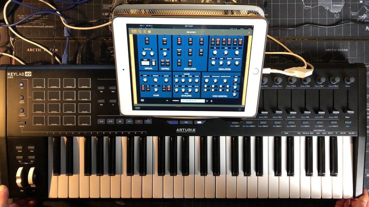 OB-Xd - AUv3 - Oberheim OB-X Based Synthesizer - Updated - iPad Demo